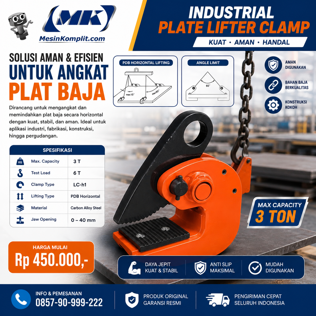 Lifting Clamp Plat 3...